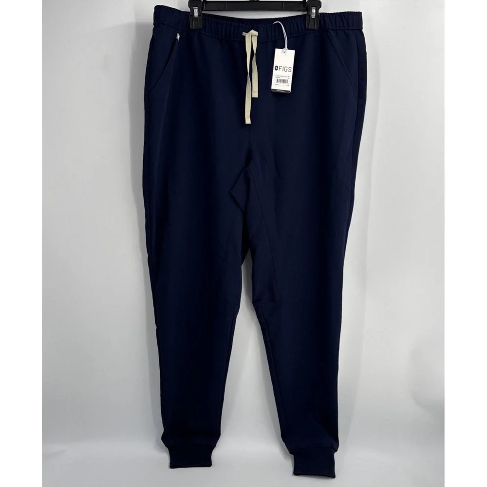 Figs Tansen Jogger Scrub Pants Mens‎ 2XL Navy Blue